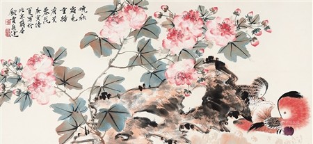 贾广健(b.1964) 鸳鸯