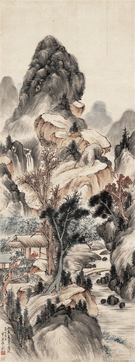 釧雲泉 1806年作 深山靜讀