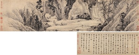 沈周（1427-1509） 盘礴夜吟图