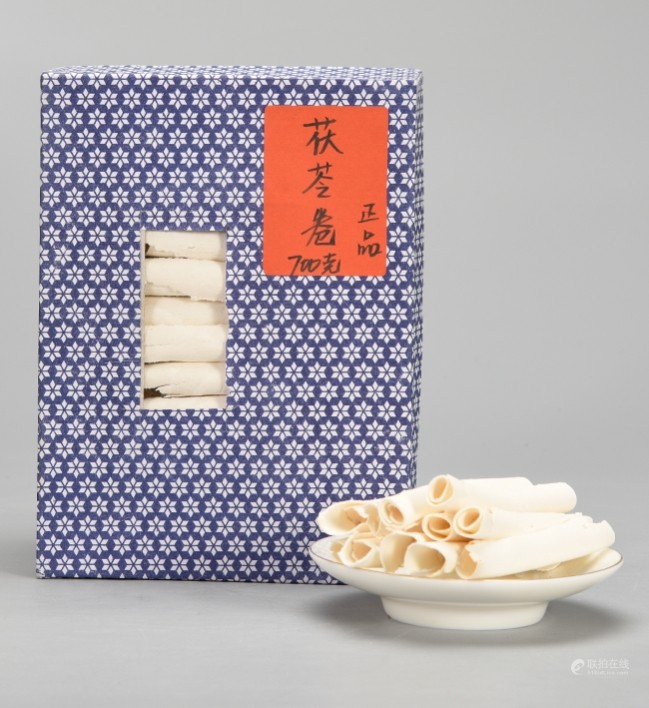茯苓卷  上品  药用价值极高